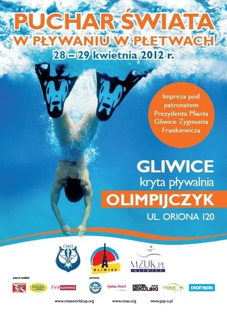 Puchar Świata w Pływaniu w Płetwach na „Olimpijczyku”