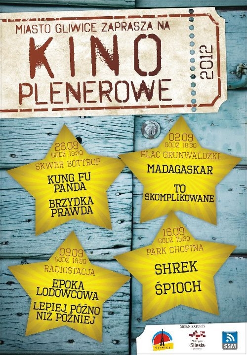 Odwiedź ”Kino plenerowe”. Sprawdź kolejne propozycje