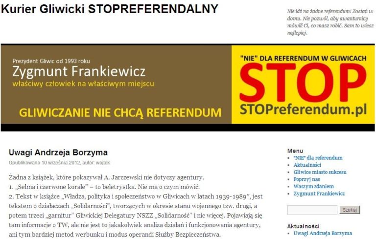 Kolejna sądowa przegrana „referendystów”