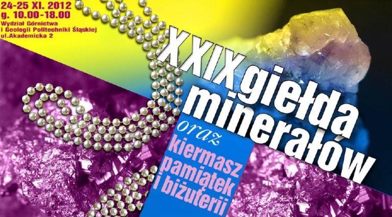 Rusza XXIX Studencka Giełda Minerałów!