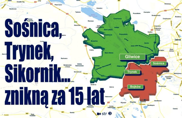 Sośnica, Trynek, Sikornik… znikną za 15 lat