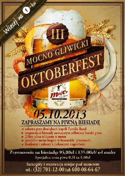 III Mocno Gliwicki Oktoberfest w Majerze