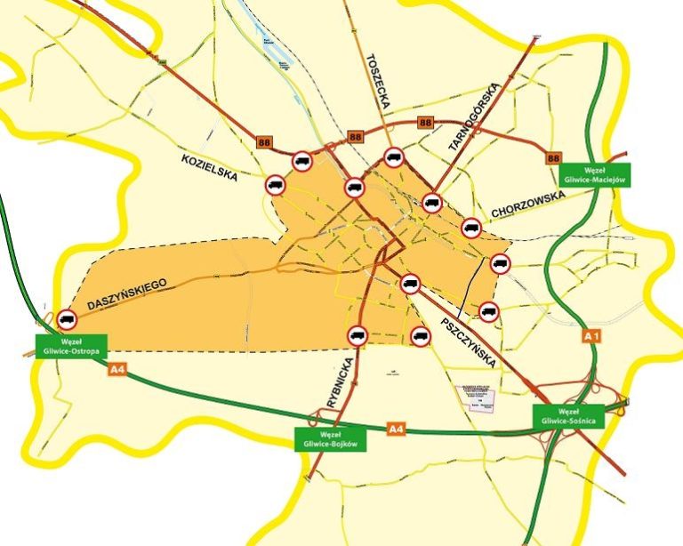 Jeszcze mniej TIR-ów w centrum. Budują wagi miejskie