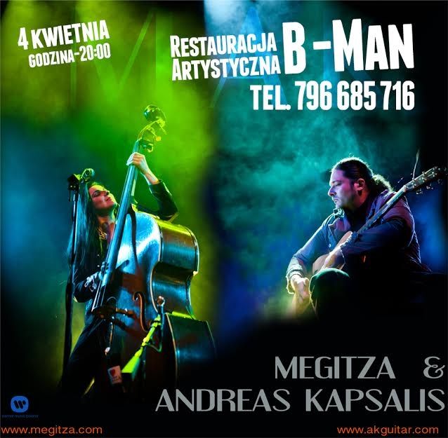 MEGITZA & Andreas Kapsalis. Wspaniały duet wystąpi w Gliwicach!