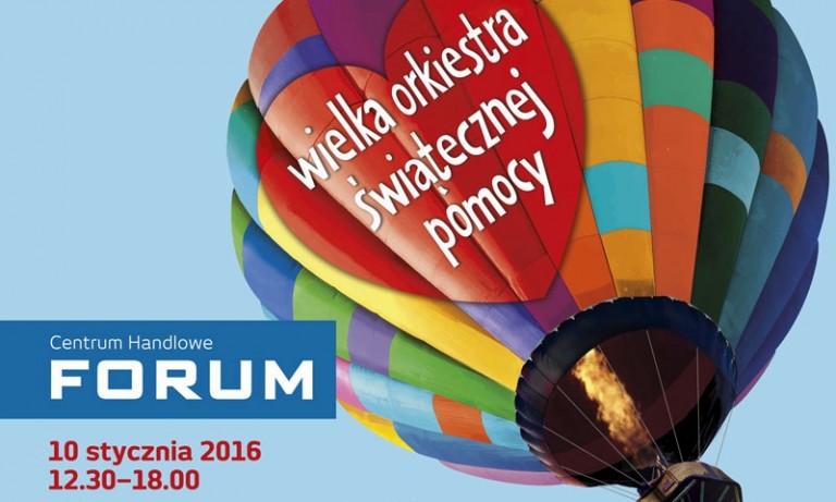 WOŚP w FORUM: koncert, bicie rekordu Guinnessa, licytacje, pokazy