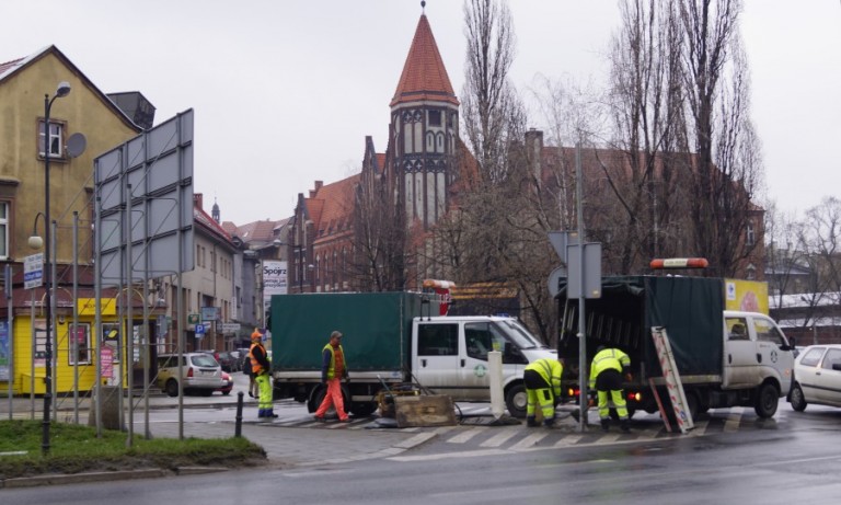 ZDM zadbał o bezpieczeństwo pieszych na niebezpiecznym przejściu w centrum