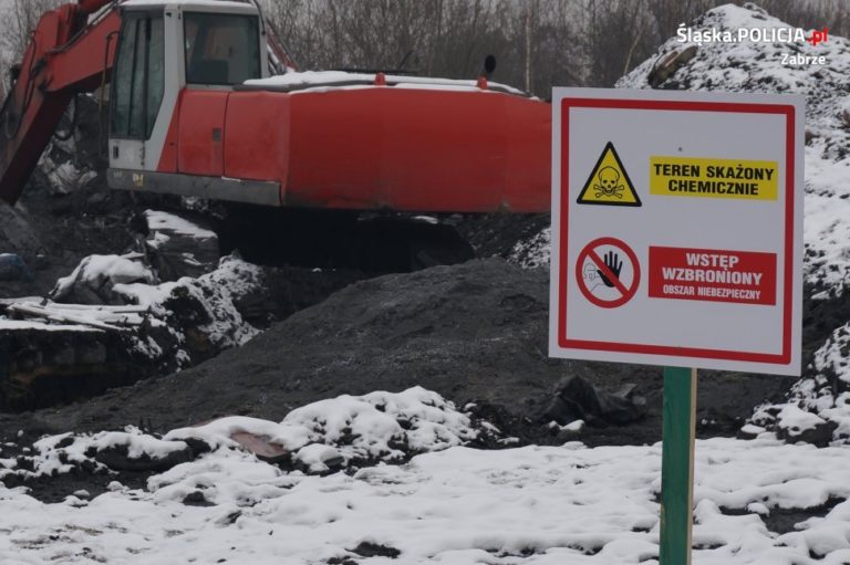 Składowali niebezpieczne odpady na terenie Zabrza