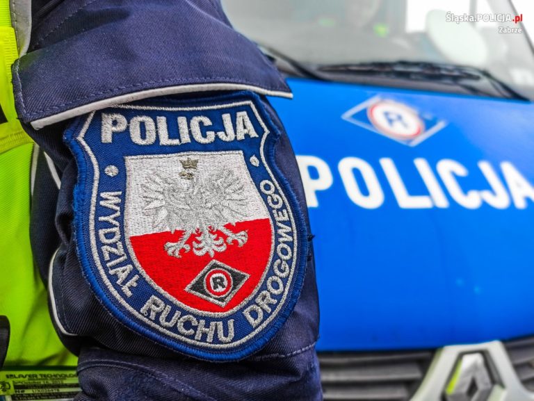 Pościg ulicami Zabrza. Próbował przejechać policjanta, padły strzały