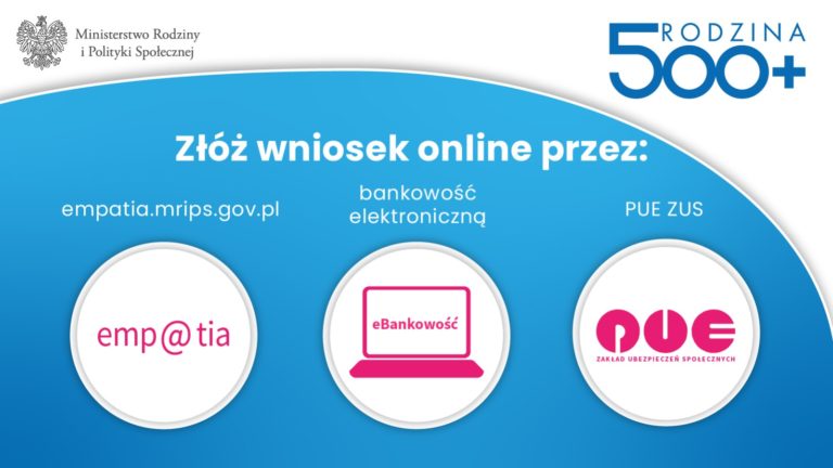 Rodzina 500+. Rusza nabór wniosków na nowy okres świadczeniowy