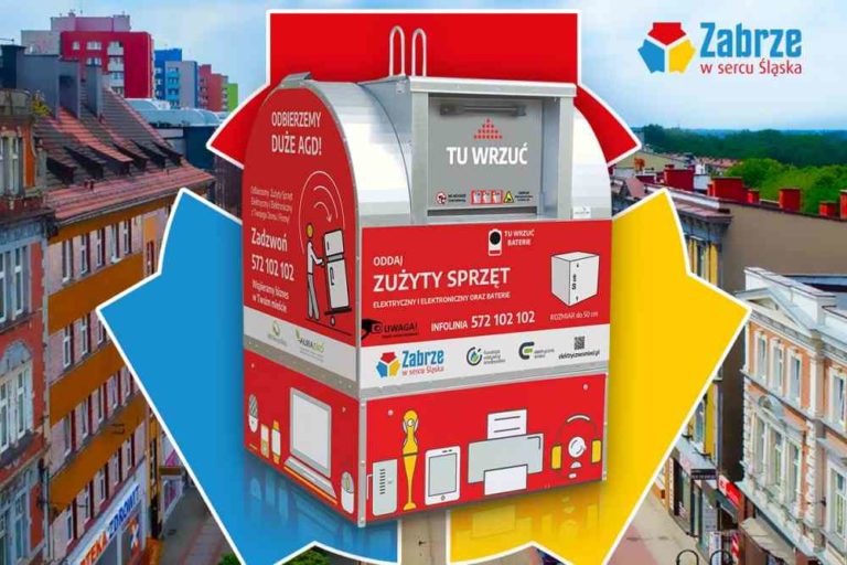 W Zabrzu pojawiły się kolejne pojemniki na elektrośmieci