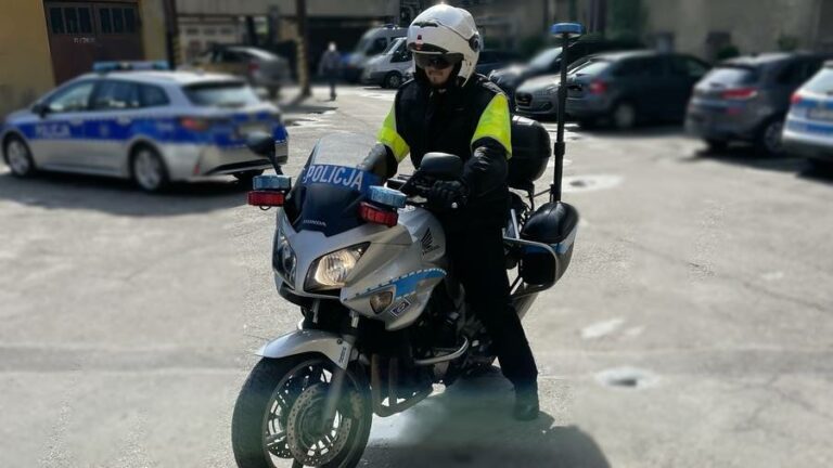 Pogoda sprzyja jeśladom. Policja prowadzi akcję „Motocykl”