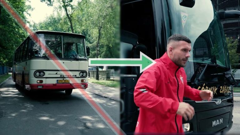 Podolski wie ile warte jest słowo. Akademia ma nowiutki autobus