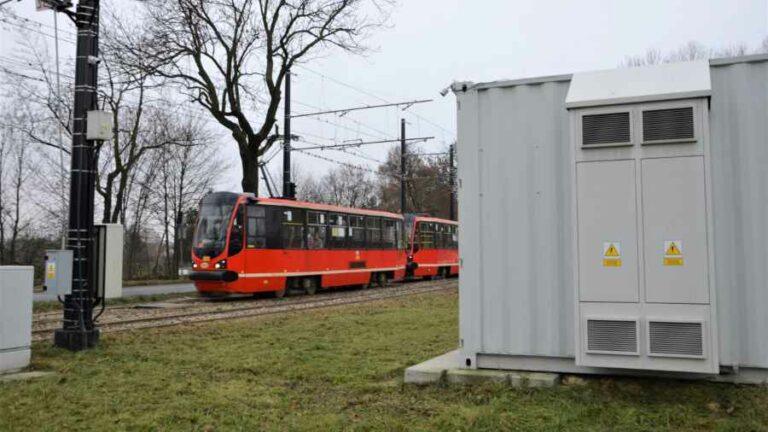 Pierwszy w Polsce tramwajowy magazyn energii w Zabrzu!