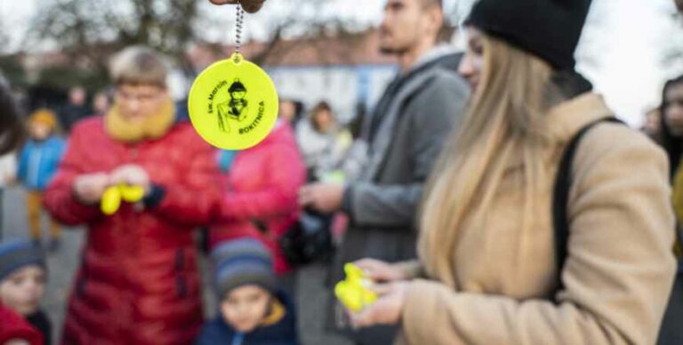 Barwny korowód i rogale świętomarcińskie. Dzień św. Marcina w Rokitnicy