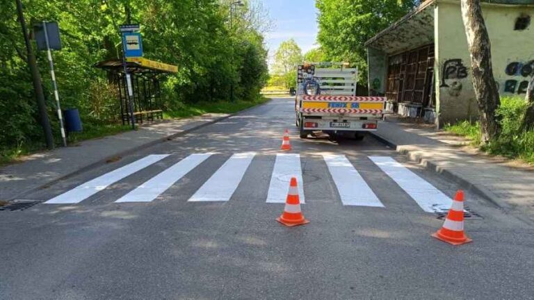 Trwa malowanie pasów na zabrzańskich drogach. To wpłynie na bezpieczeństwo